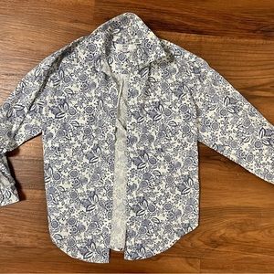 Women’s masc floral dress shirt by Witt’s End, Division of Mr.Witt. Size small.